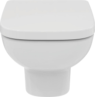 Комплект Унитаз подвесной Ideal Standard I.life A + Крышка T453101 белая + Инсталляция Geberit Duofix UP 320 111.300.00.5 + Кнопка Sigma 01 115.770.11.5 белая + Крепления 111.815.00.1 к стене + Звукоизоляция