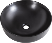 Накладная раковина BelBagno BB1315-H301 черная матовая