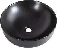 Накладная раковина BelBagno BB1315-H301 черная матовая