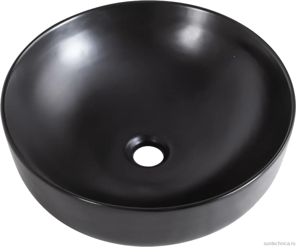 Накладная раковина BelBagno BB1315-H301 черная матовая