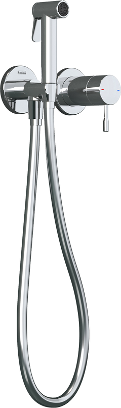 Гигиенический душ Teska Atlas Tera T5736 со смесителем, С ВНУТРЕННЕЙ ЧАСТЬЮ, хром
