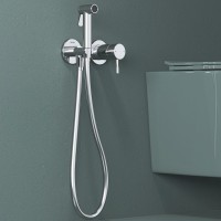 Гигиенический душ Teska Atlas Tera T5736 со смесителем, С ВНУТРЕННЕЙ ЧАСТЬЮ, хром