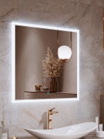 Зеркало Alavann Emma 70x80 с подсветкой Зеркало Alavann Emma 70x80 с подсветкой