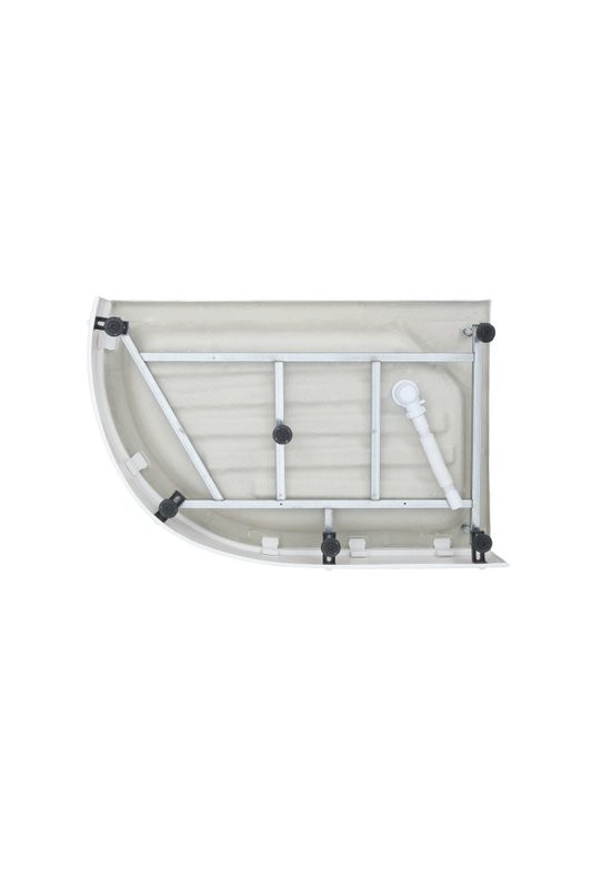 Душевая кабина DTO D EM2712RN профиль хром, стекло матовое с узором