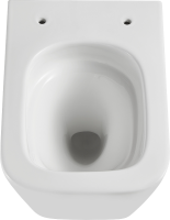 Комплект Lemark Florex 100124422 безободковый, с микролифтом, кнопка смыва белый глянец