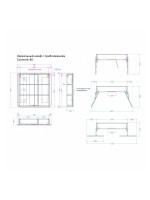 Зеркало-шкаф Alavann Cosmetic трюмо 80x80 с приближением, глянцевый белый