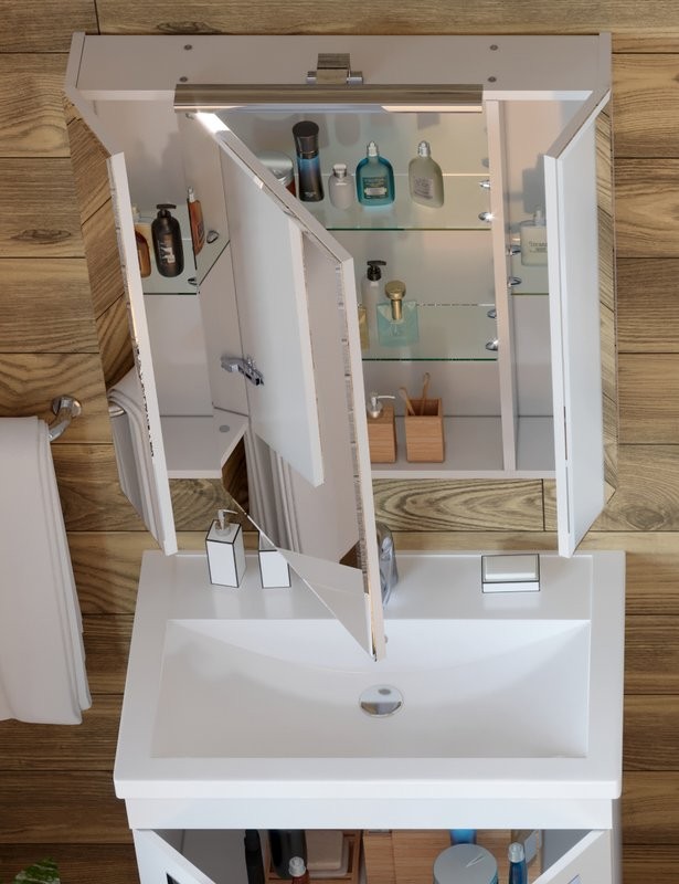 Мебель для ванной комнаты Vigo Plaza 70 2 дверцы