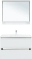 Мебельная раковина Aquanet Flat 100