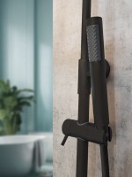 Душевая стойка AltroBagno Unione AltroBagnoUnione030209MB матовая черная