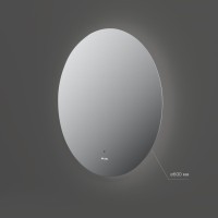 Зеркало круглое AM.PM X-Joy M85MOX40601S 60x60 с подсветкой