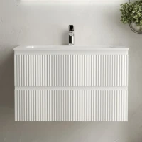 Тумба с раковиной Sancos Snob R 80 см, bianco