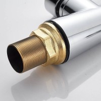 Смеситель для кухни Shevanik S743-9 с гибким изливом, хром, серый