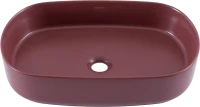 Накладная раковина Allen Brau Fantasy Oval 55x36, бордо Накладная раковина Allen Brau Fantasy Oval 55x36, бордо