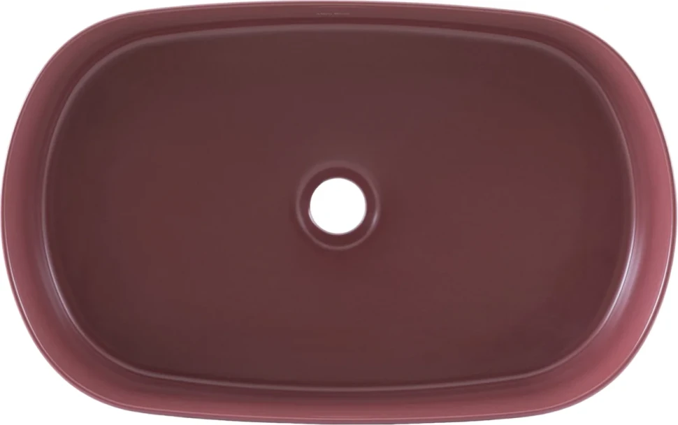 Накладная раковина Allen Brau Fantasy Oval 55x36, бордо