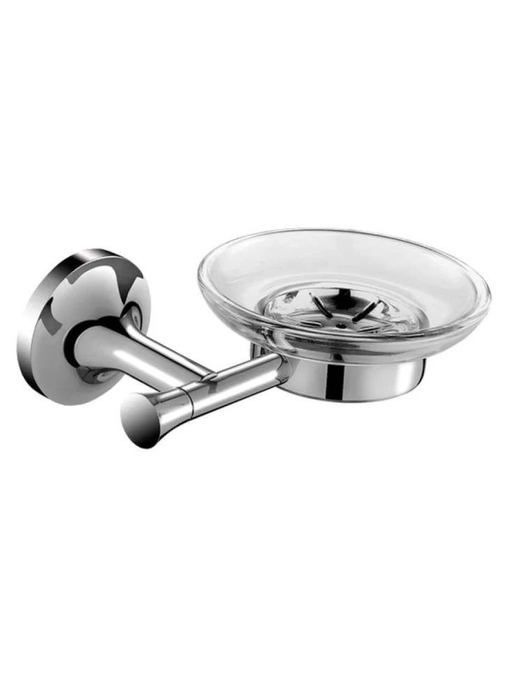 Мыльница AltroBagno Corposo 080709 Cr настенная, стеклянная, хром