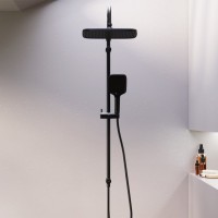 Душевой комплект Смеситель Damixa Galaxy DX7510003 + Стойка Gala 953000300