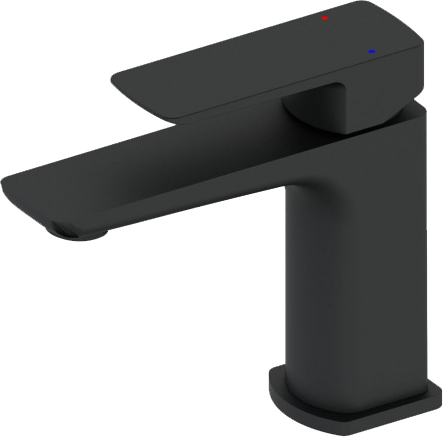 Смеситель для раковины Wonzon & Woghand WW-88139003-MB черный матовый