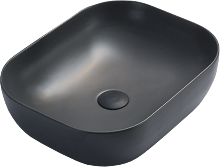 Накладная раковина Vincea VBS-101MA 51 матовый антрацит
