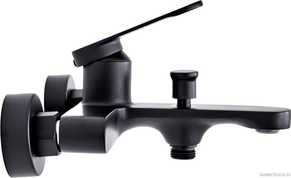 Душевой комплект Смеситель Orange Vesper M10-100b + Стойка O-Shower OW02b