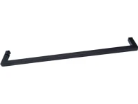 Душевая дверь в нишу Abber Schwarzer Diamant AG33150BH 150 см, профиль черный, стекло прозрачное