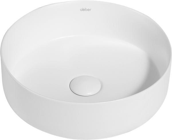Накладная раковина Abber Bequem AC2108MW матовая белая