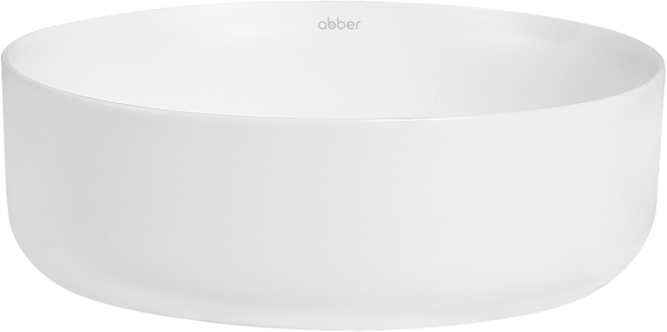 Накладная раковина Abber Bequem AC2108MW матовая белая