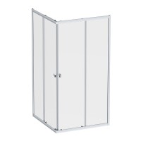 Душевой уголок AM.PM Sunny W87G-403-100100-MT 100x100 см, серебро