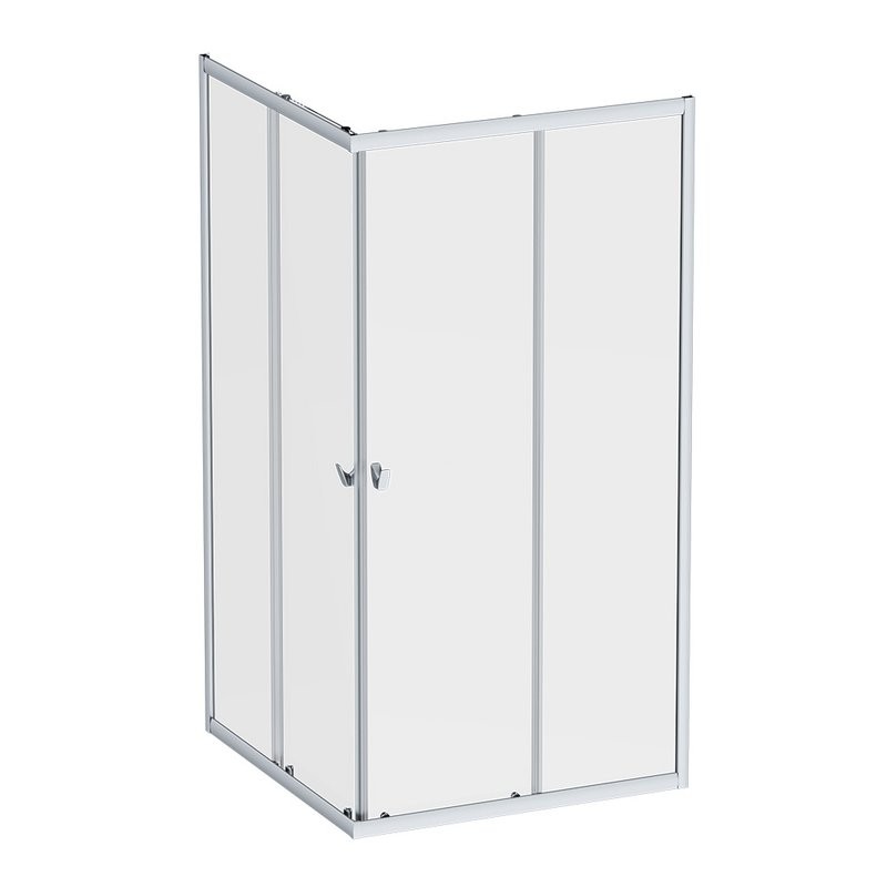 Душевой уголок AM.PM Sunny W87G-403-100100-MT 100x100 см, серебро