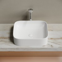 Накладная раковина Ceramicanova Element CN6052 белая глянцевая