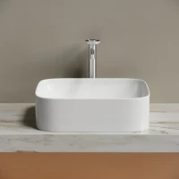 Накладная раковина Ceramicanova Element CN6052 белая глянцевая