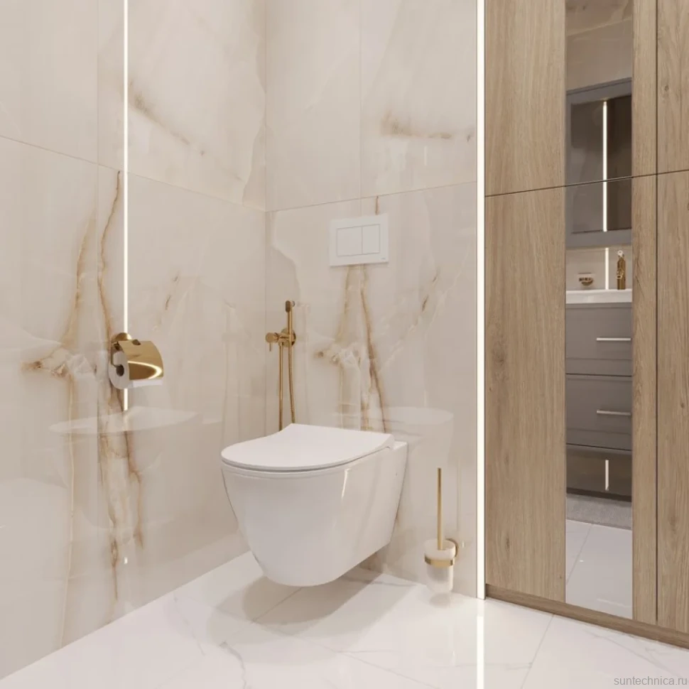Держатель для туалетной бумаги DEKOR BANYO Alina Gold A40 407 01 02