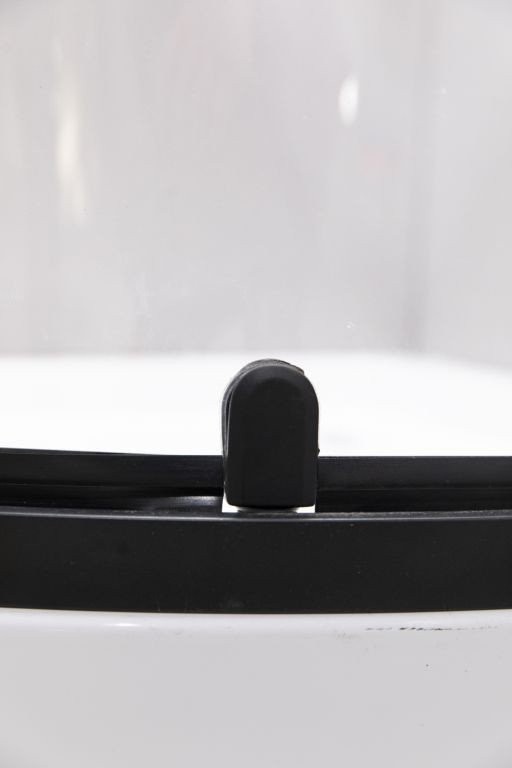Душевой уголок Esbano ESD-7015B 90х90 см, профиль черный, стекло прозрачное