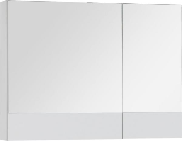 Зеркало-шкаф Aquanet Верона 90 белое