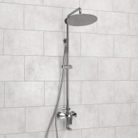 Душевая стойка Wasserkraft Aller A166.116.137.087.CH хром
