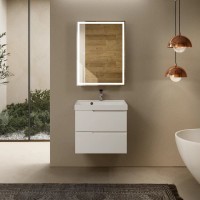 Тумба под раковину для ванной AQUAme S3 60 белая