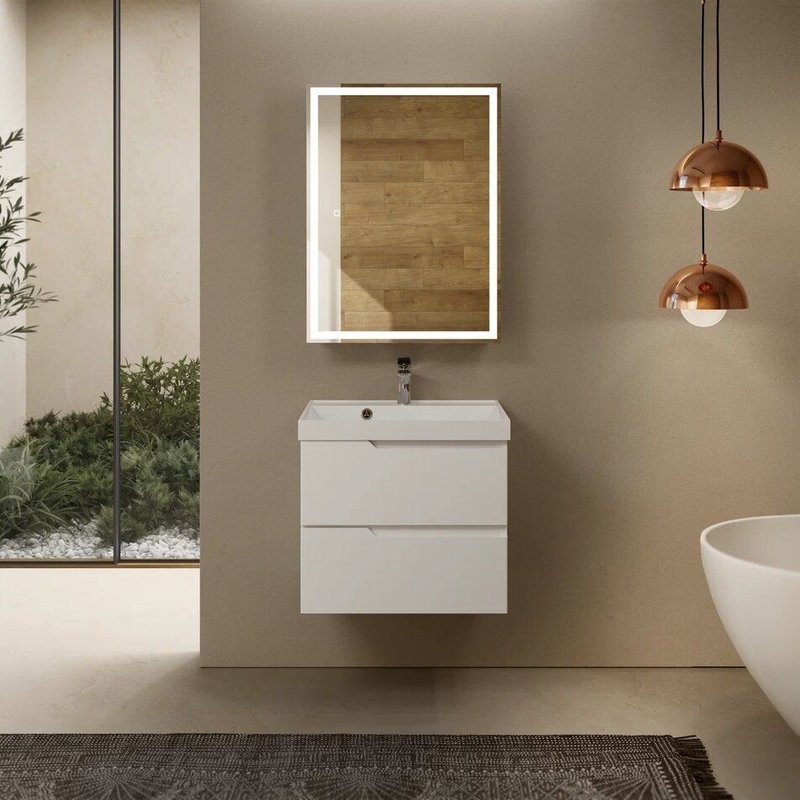 Тумба под раковину для ванной AQUAme S3 60 белая