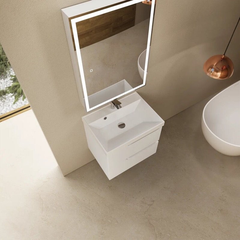 Тумба под раковину для ванной AQUAme S3 60 белая