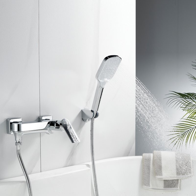 Смеситель для ванны с душем Shevanik S4102 хром