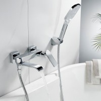 Смеситель для ванны с душем Shevanik S4102 хром