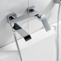 Смеситель для ванны с душем Shevanik S4102 хром