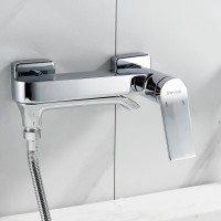 Смеситель для ванны с душем Shevanik S4102 хром