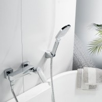 Смеситель для ванны с душем Shevanik S4102 хром