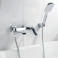 Смеситель для ванны с душем Shevanik S4102 хром