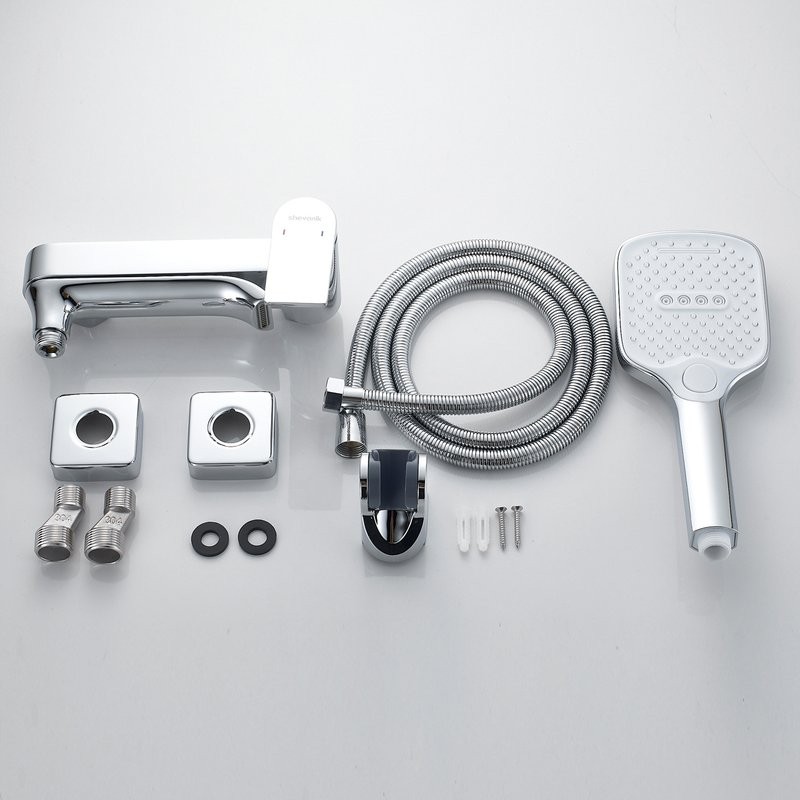 Смеситель для ванны с душем Shevanik S4102 хром