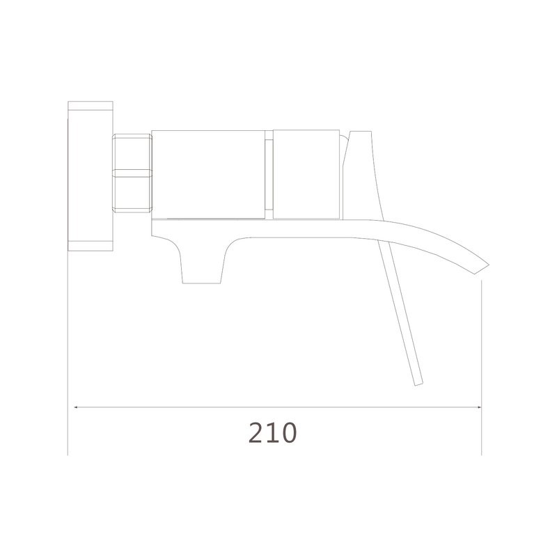 Смеситель для ванны с душем Shevanik S4102 хром