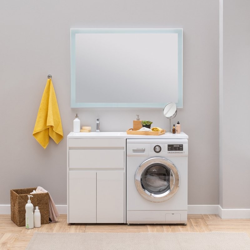 Мебель для ванной комнаты Aquanet Токио 48 1 ящик, 2 двери L