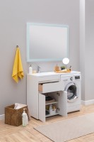 Мебель для ванной комнаты Aquanet Токио 48 1 ящик, 2 двери L