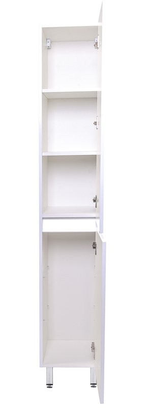 Шкаф пенал для ванной Style Line Даллас 30 универсальный, белый