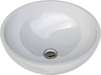 Накладная раковина Altasan Alieno 40 белая, круглая