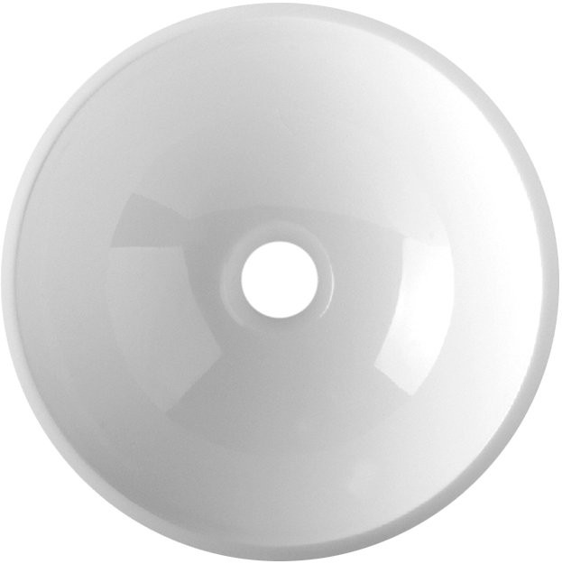 Накладная раковина Altasan Alieno 40 белая, круглая